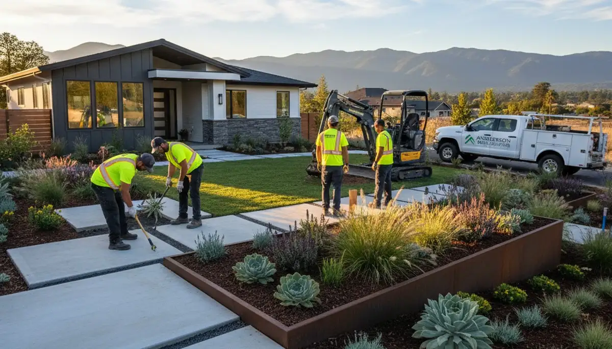 Landscaping services in Redding, CA for residential and commercial properties