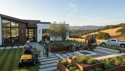 Landscaping services in Redding, CA for residential and commercial properties