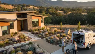 Landscaping service in Redding, CA for residential and commercial property maintenance