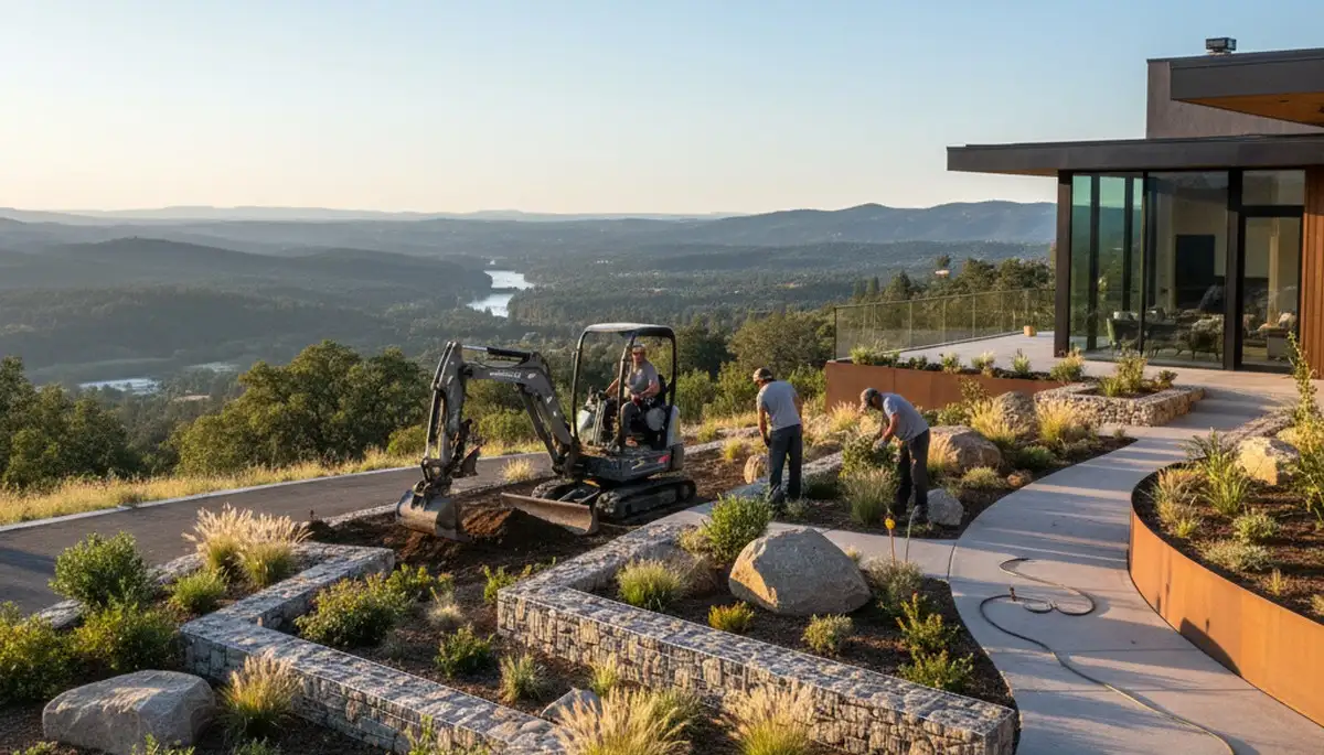 Landscaping service in Redding, CA for residential and commercial outdoor property care