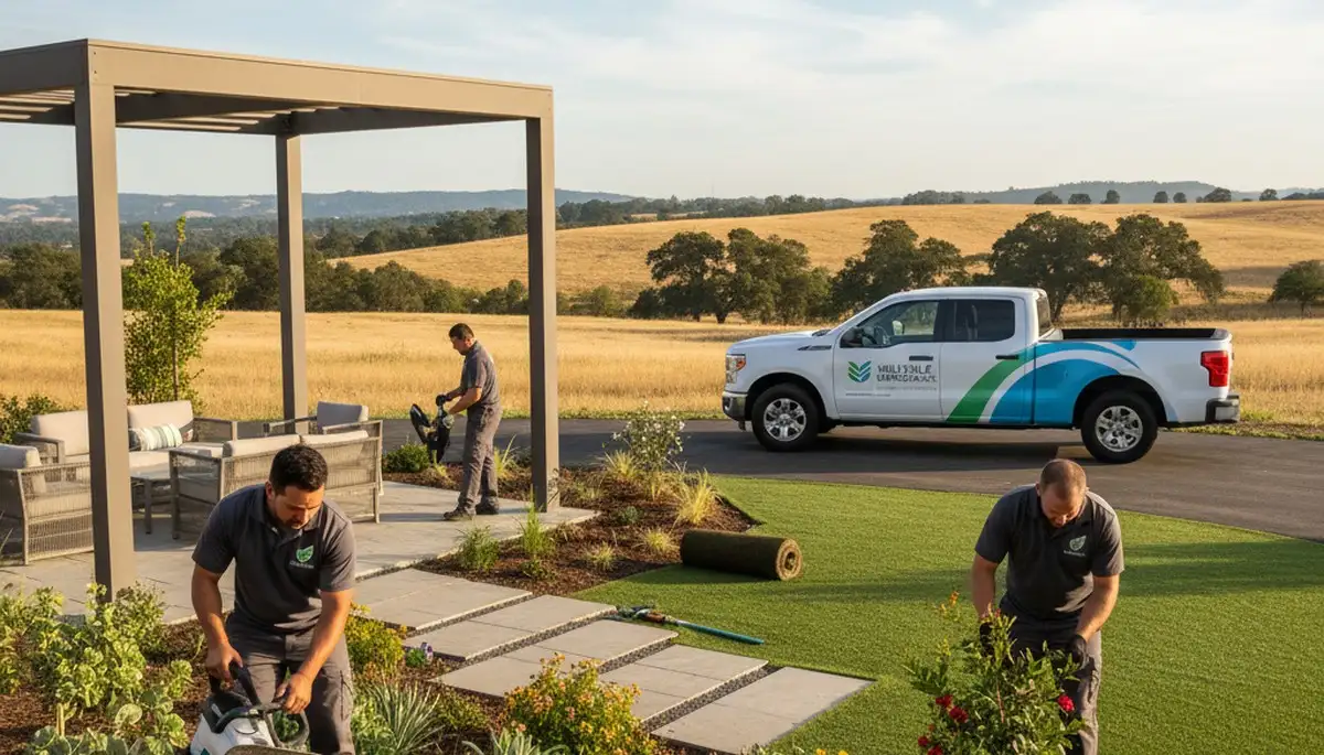 Landscaping services in Redding, CA for residential and commercial properties