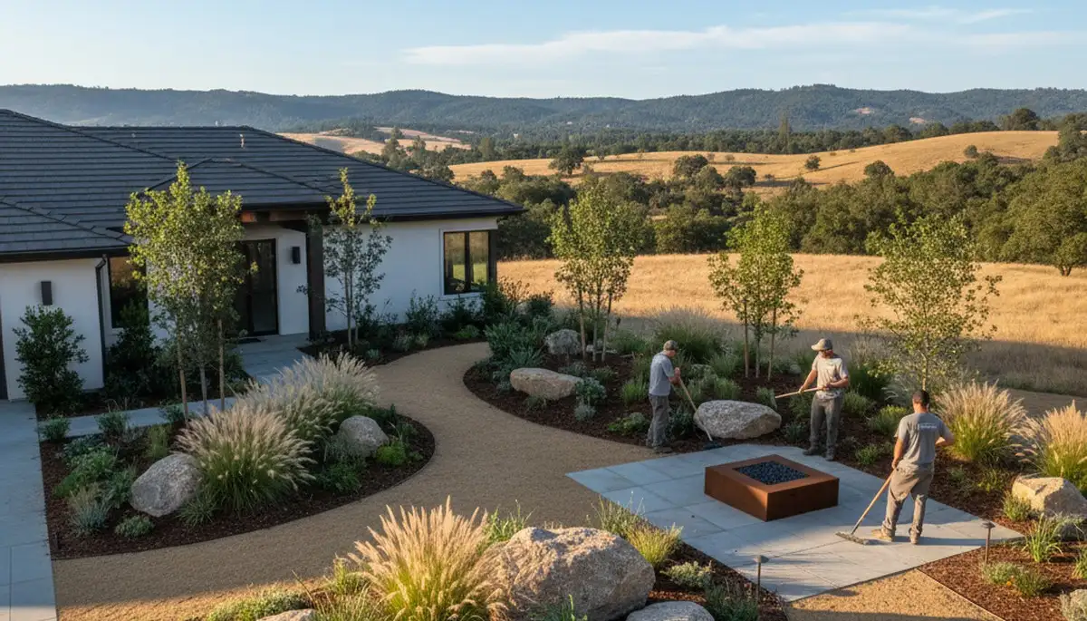Landscaping services in Redding, CA for residential and commercial outdoor spaces