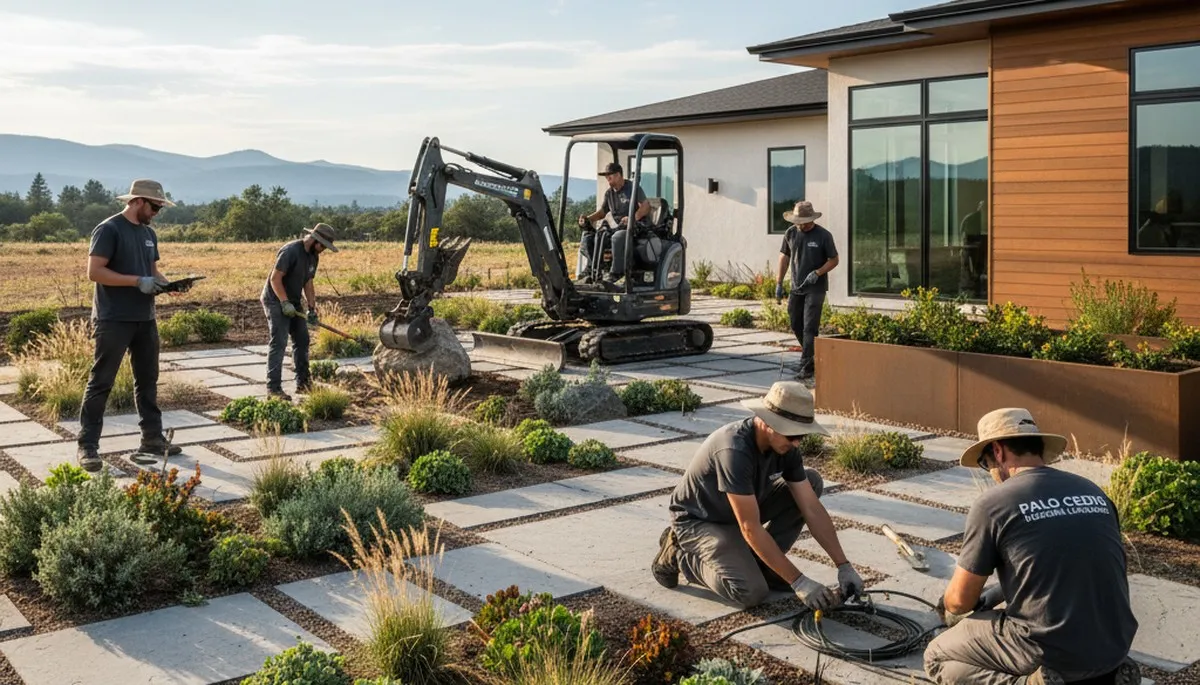 Landscaping services in Redding, CA for residential and commercial properties