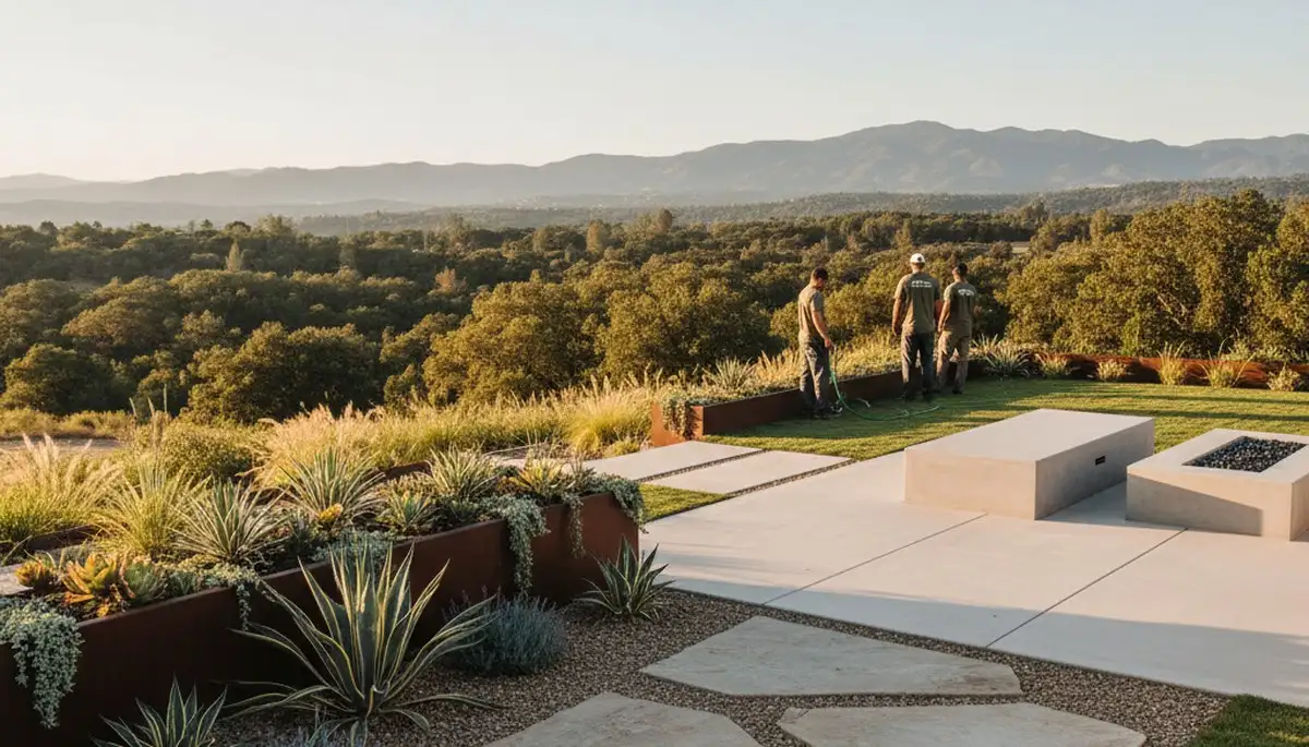Landscaping services in Redding, CA for residential and commercial properties