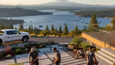 Landscaping services in Redding, CA for residential and commercial outdoor maintenance