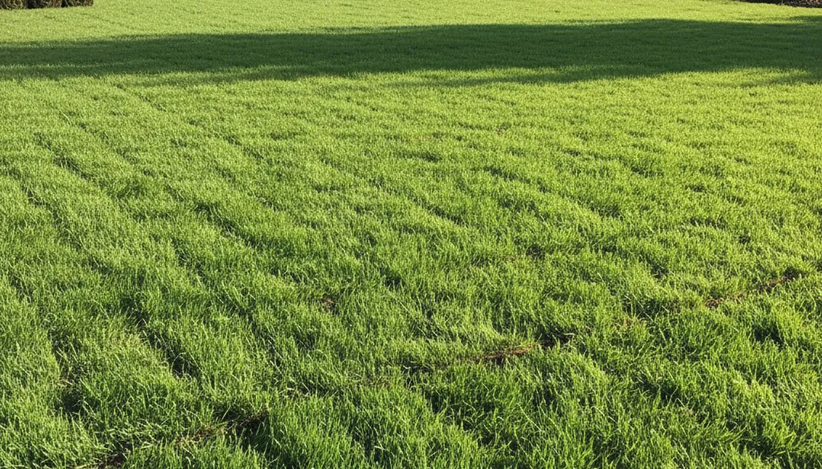 Freshly installed green sod lawn transformation by Chop Chop Landscaping in Redding, CA
