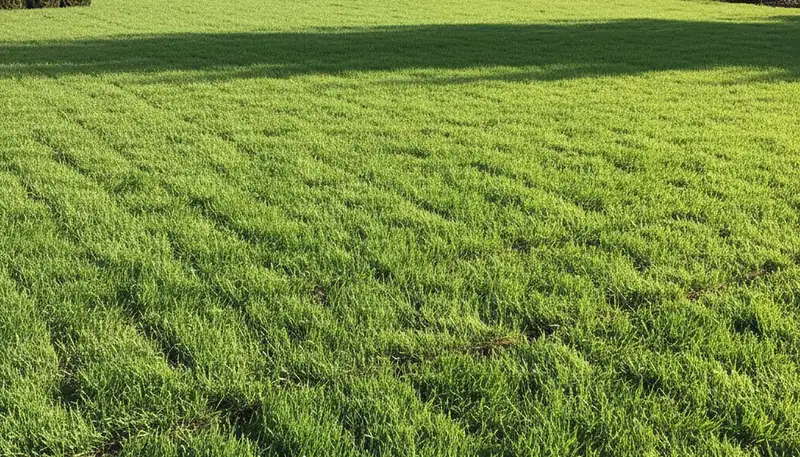 Freshly installed green sod lawn transformation by Chop Chop Landscaping in Redding, CA
